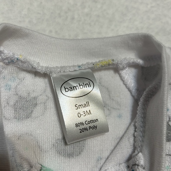 BAMBINI BABY OUTFIT 0-3 MONTHS - Picture 5 of 11